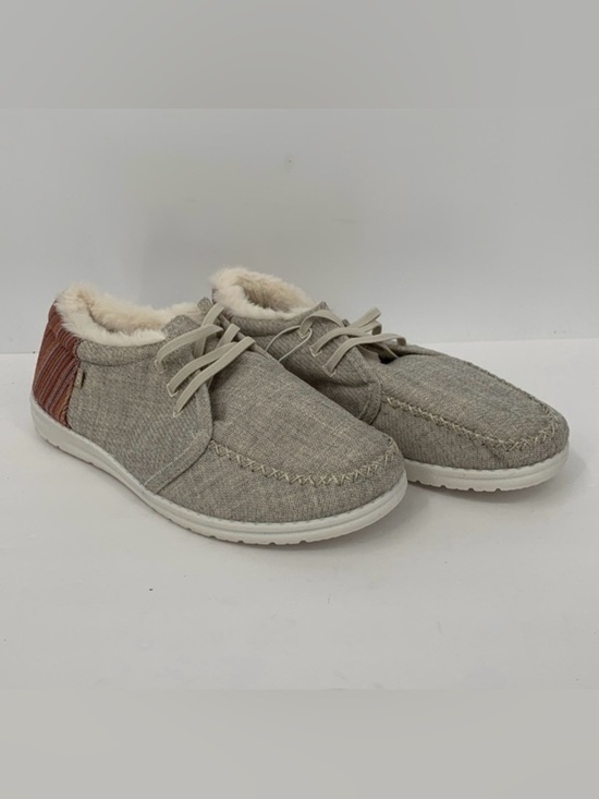 Magellan Outdoors Shoes - Magellan Outdoors Aztec Moccasin slipper shoe faux fur lined no tie lace new 9